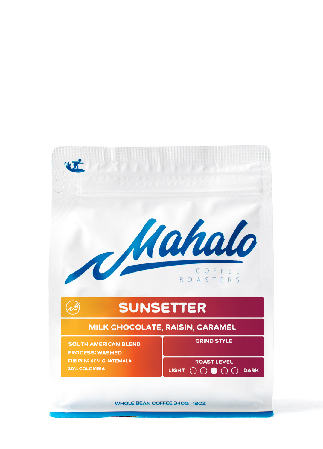 Sunsetter Blend // South American Blend – Mahalo Coffee Roasters